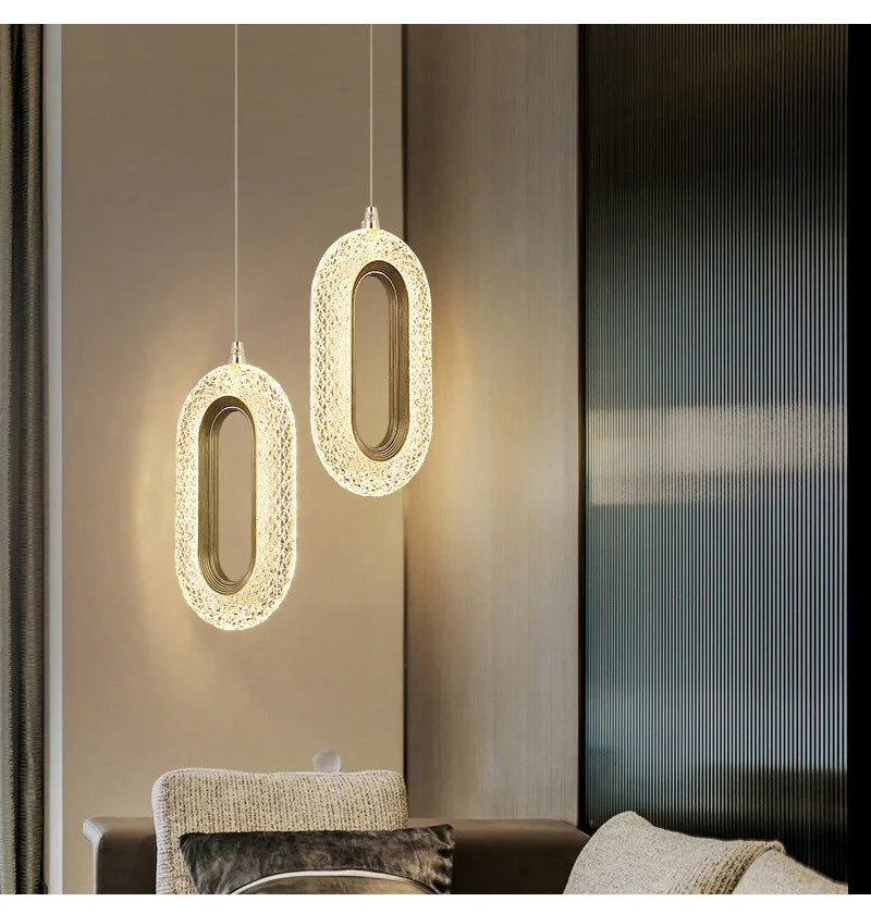 Nordic Ring LED Pendant – Modern Elegance for Any Room