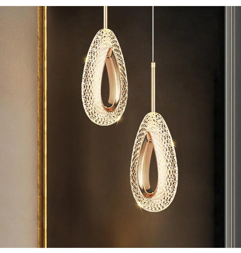 Nordic Ring LED Pendant – Modern Elegance for Any Room