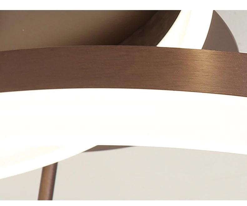 Simple LED Ring Ceiling Light – Modern Nordic Elegance