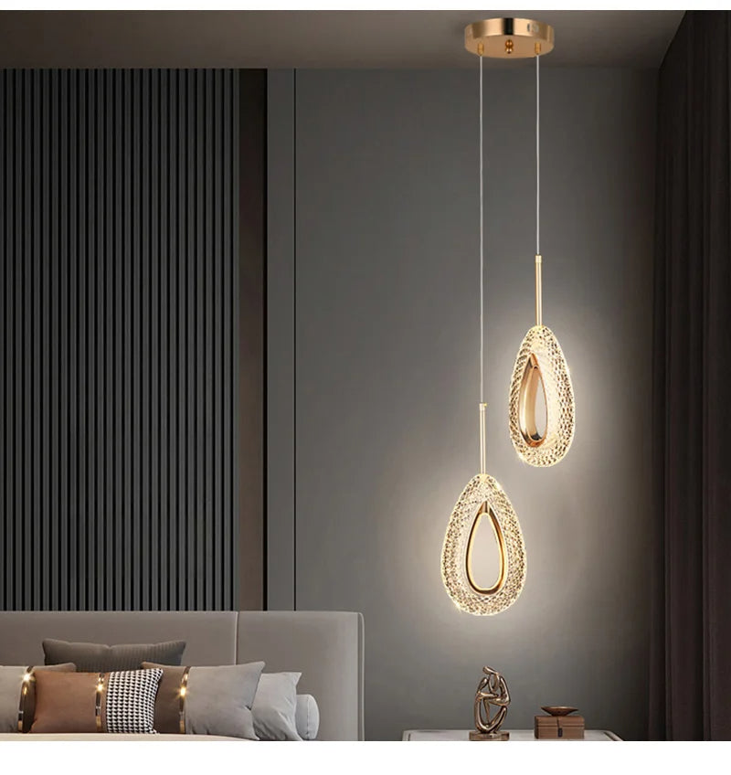 Nordic Ring LED Pendant – Modern Elegance for Any Room