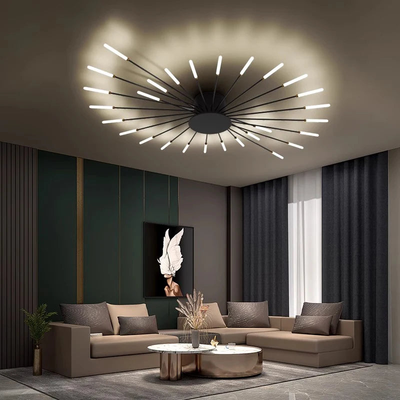 Modern Firework LED Chandelier – Elegance Meets Innovation