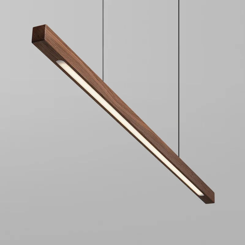 Modern Wooden LED Pendant Light