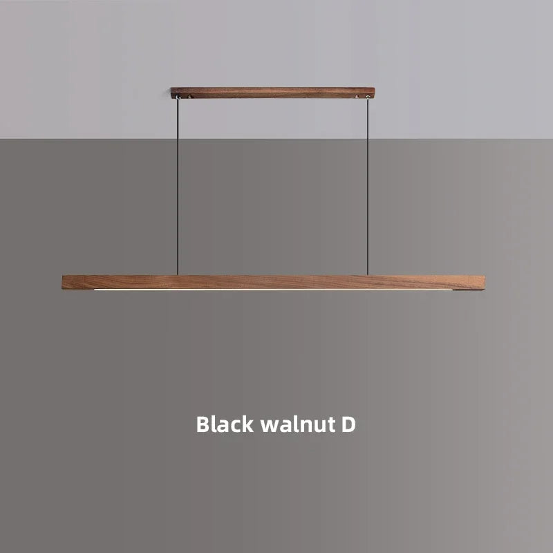 Modern Wooden LED Pendant Light