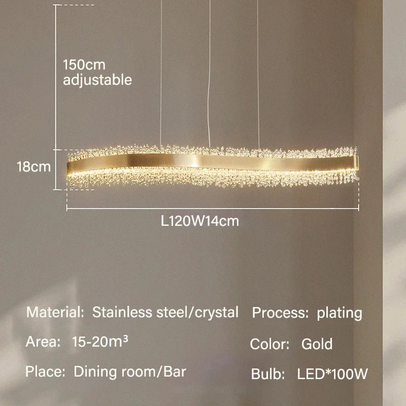 Modern Luxury LED Crystal Chandeliers – Elegance for Every Space