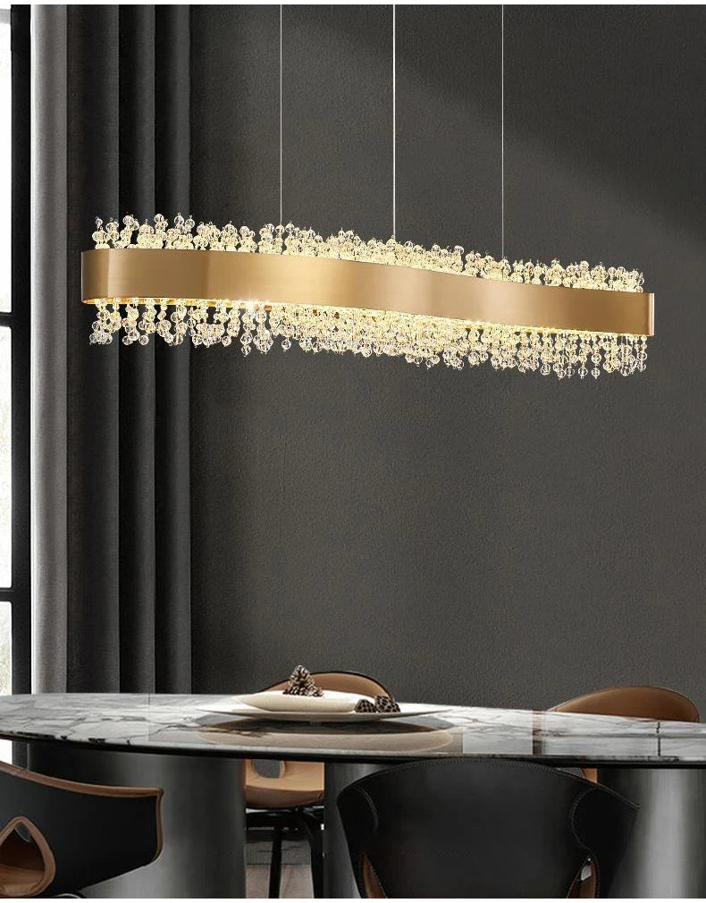 Modern Luxury LED Crystal Chandeliers – Elegance for Every Space